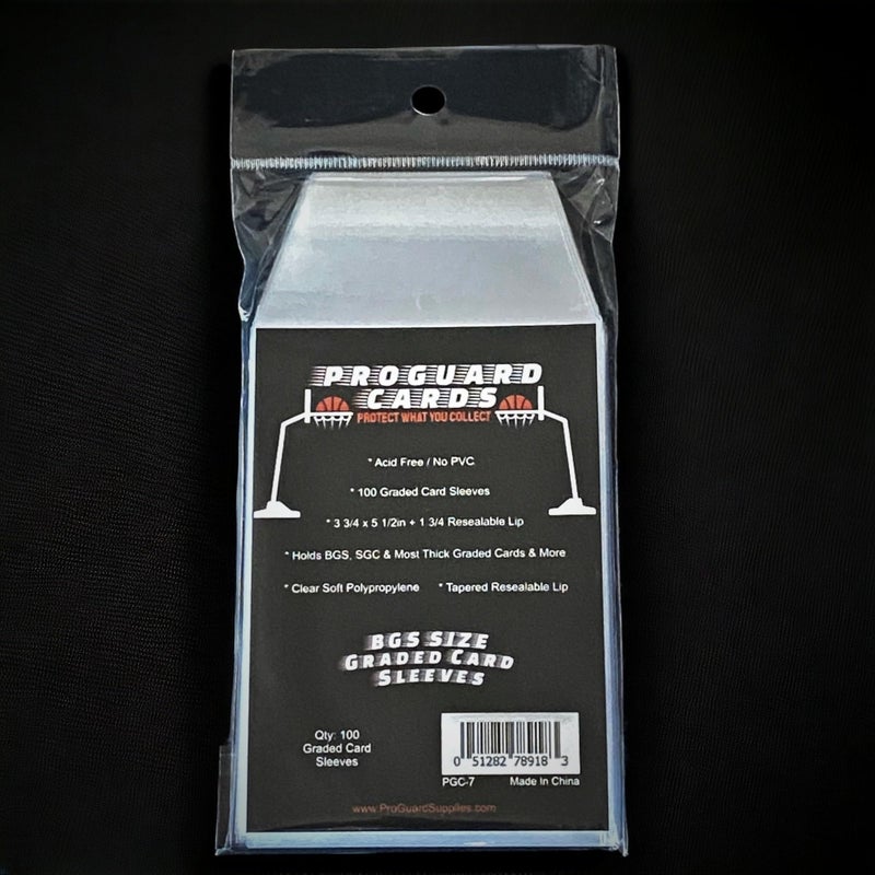 ProGuard Cards BGS Graded Card Sleeves for BGS & SGC Slabs & More - Image 1